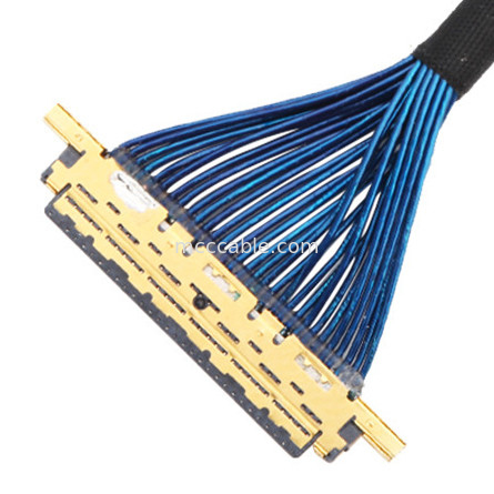 Micro Coaxial 20453-230T-03 tot 20453-230T-03 Lvds Edp Kabel Assemblage 0,5 mm Pitch