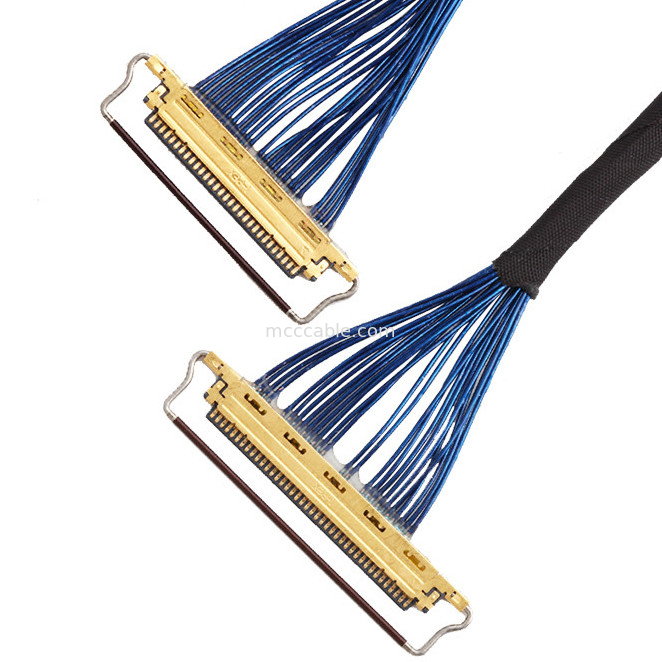 De INFORMATICAkabel  0.5mm Hoogte 20453-330t-13 van 44AWG SGC LVDS aan 20453-340t-13
