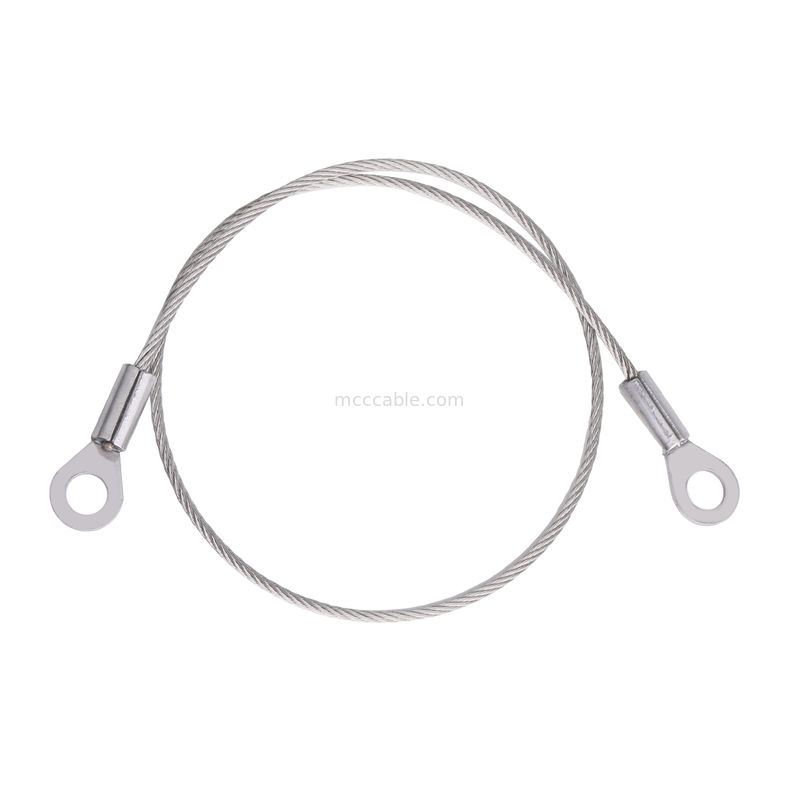 Flexibiele touwkabels van roestvrij staal, geperforeerd veiligheidsdraad, geleidende en andere toepassingen