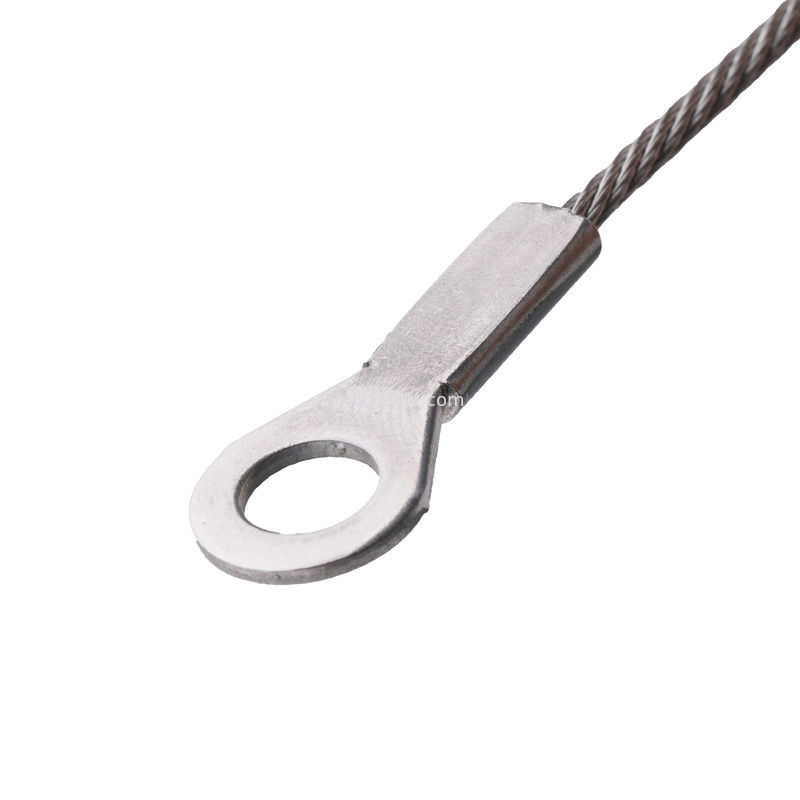 Flexibiele touwkabels van roestvrij staal, geperforeerd veiligheidsdraad, geleidende en andere toepassingen