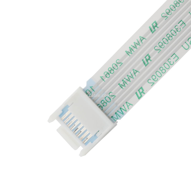 ROHS FFP/FPC 6Pin Wit IS100-L08T-C46-C tot HS100-L08N-N62 Zwart Pitch 1.0mm OEM/ODM