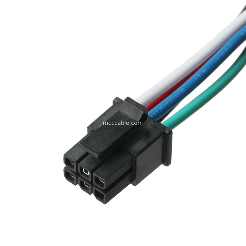 LHE 2147552062 MX3.0 6P tot PJ-019 DC-aansluitkabel UL1007 20AWG