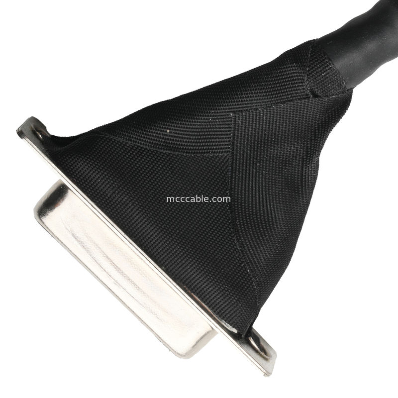 Lvds kabel assemblage  DF13-40Pin Pitch 1.25mm tot HD-SUB 26P Vrouwelijke SLODER UL 1007 20AWG CABLE OEM/ODM