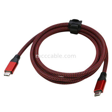 USB 4 naar Thunderbolt naar USB 4 40 Gbps Thunderbolt-verlengkabel USB C Ondersteuning PD 100/240W 20V5A 40 Gbps Transfer