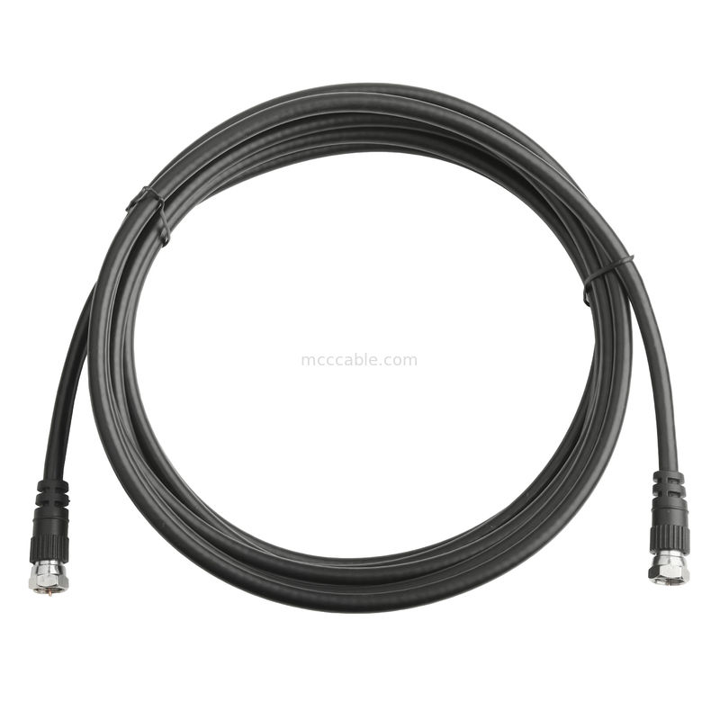 RF Coaxial Cable Connectors RG-59 Dual Head Connector Antenne ontvangst/wifi signaal