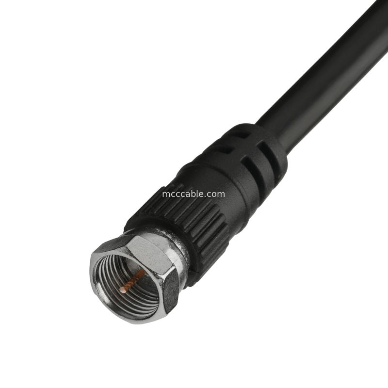 RF Coaxial Cable Connectors RG-59 Dual Head Connector Antenne ontvangst/wifi signaal