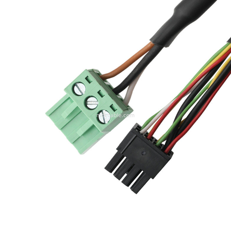 LVDS CABLE adapter DB-15P Vrouwelijk naar HSG 43025-0800 8P en 691352710003 3P Groen mannelijk terminal Connector kabel OEM/ODM