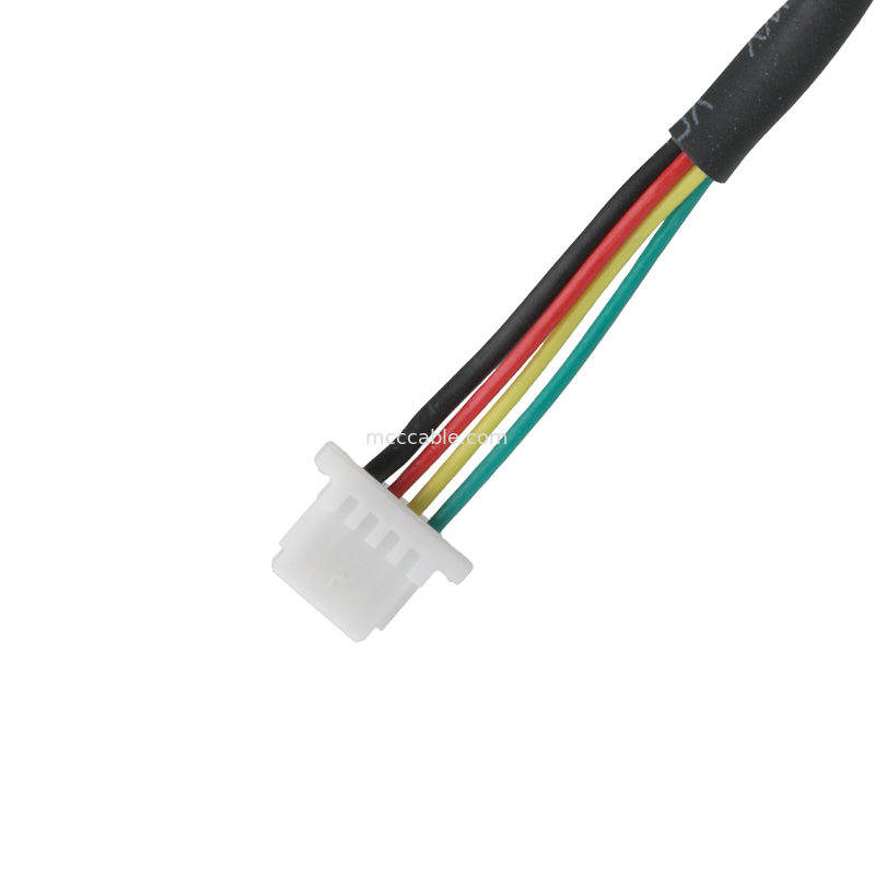 3.5mm 4Pin Heaphone Earphone Plug MALE naar JST SHR-04V-S-B Kabel connector assembly OEM/ODM