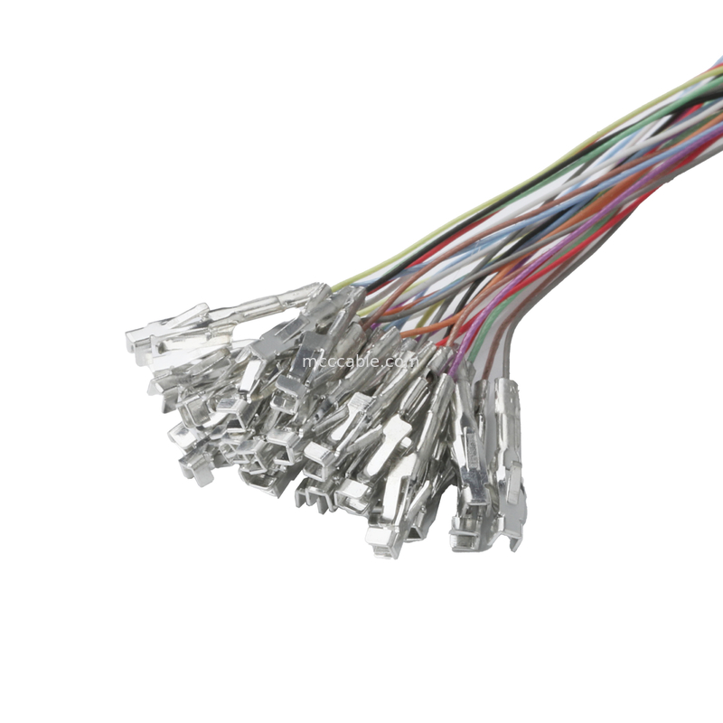 20453-230T-03 tot draadharnasterminal 30P 40P 0.4mm pitch 32AWG Lvds kabel assemblage