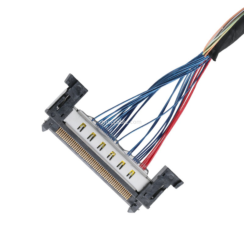 JAE FI-RE51-HL en JST EHR-7 tot en met 20679-040T-01 LVDS-EDP-kabel Micro-coaxiale kabel