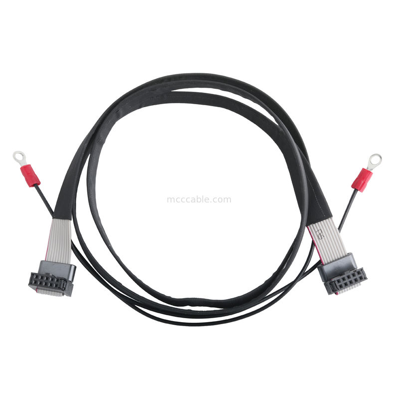 IDC FC-10P en TER M4 pitch 1.27mm Grondkabelconnector met ringdraad UL2651 28AWG kabel OEM/ODM