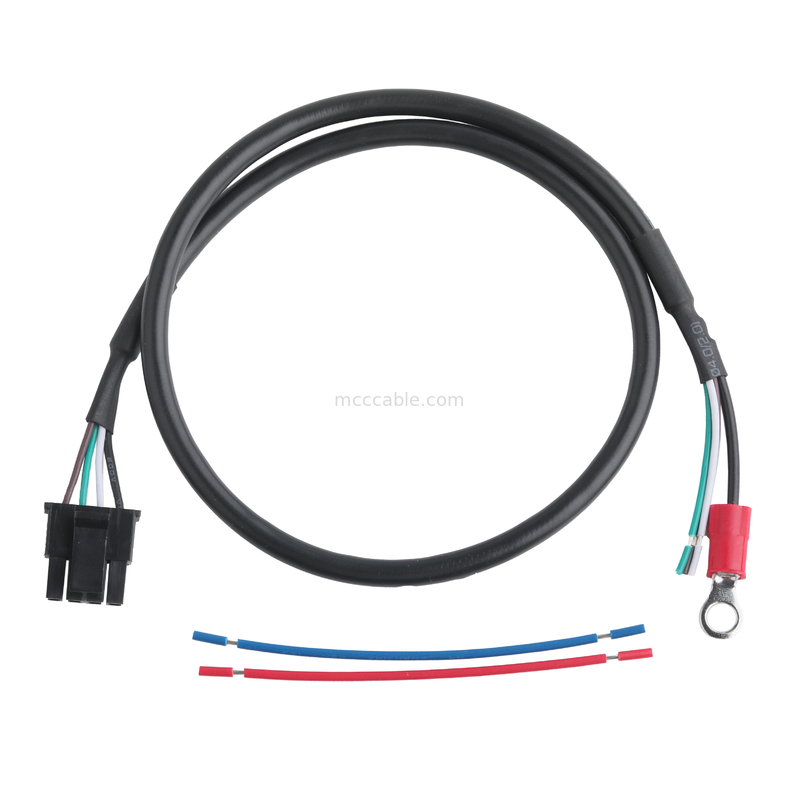 HSG 43645-0400 MX3.0-4P Aan halfgesneden draad en ring aarding kraag LVDS kabel assemblage OEM/ODM