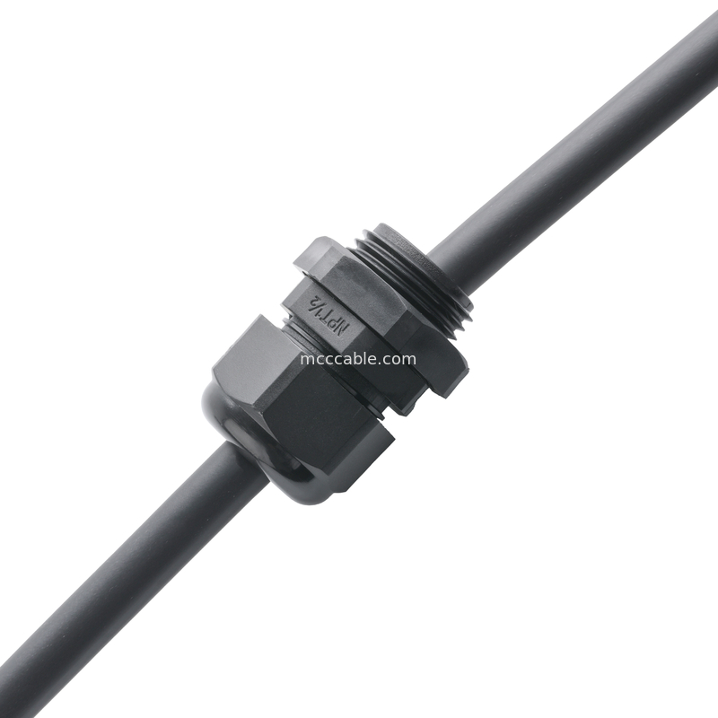 Connector 89140-0101 RCPT 40P IDC 26-28AWG GOLD Straight-Through, NPT-hubs met integrale afdichting