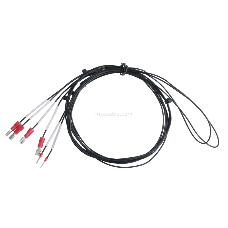 Gepersonaliseerde kabelverlengingen ID2.5~3.5*30m SHRINK RATI0>50% Wit 300~600V 125C Merk:BACK TAMPER-OPEN