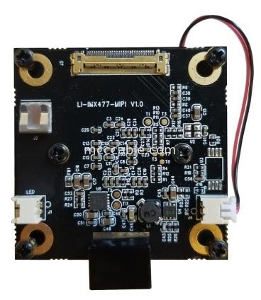 Micro Coax LI-JXAV-MIPI-ADPT-6CAM naar LI-IMX290-MIPI-M12 FAW-1233-03 Kabel Nvidia Camera Board And Design Camera Connecto