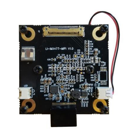 Micro Coax LI-JXAV-MIPI-ADPT-4CAM camera board en design camera connector FAW-1233-02 kabel OEM/ODM