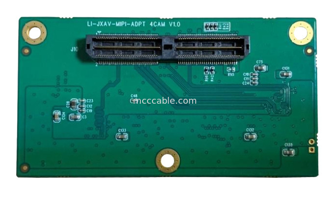 Micro Coax LI-JXAV-MIPI-ADPT-4CAM camera board en design camera connector FAW-1233-02 kabel OEM/ODM