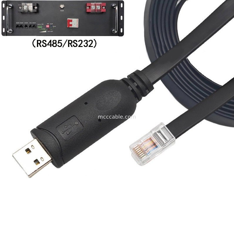 USB-A naar RS485 RJ45 Serieskabel 8P8C Compatibel met RS485 Communicatie Configuratie Debugging Line
