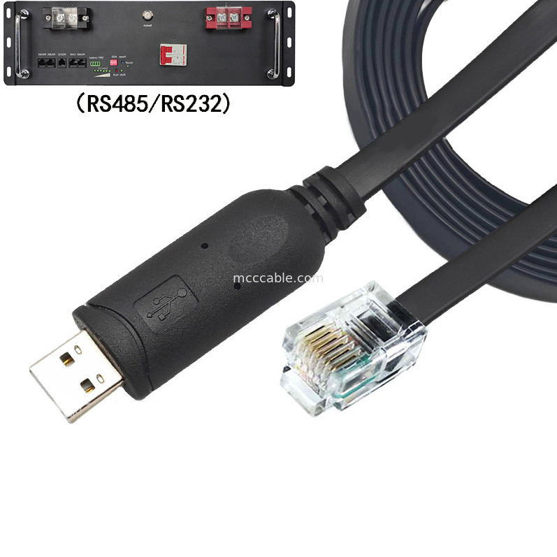 USB-A naar RS232 RJ12 Serieskabel 6P6C Compatibel met RS232 Communicatie Configuratie Debugging Line