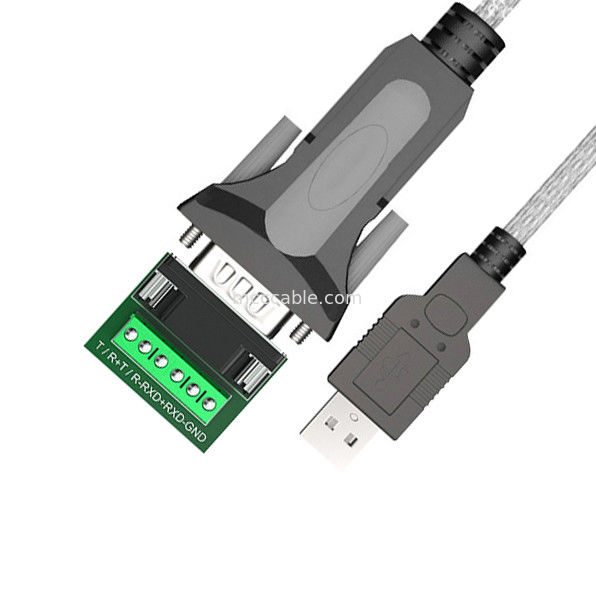 USB-A naar RS485 Serial Port DB9 Industrial Digital Signal Cable, ondersteunt verschillende interface aanpassingen