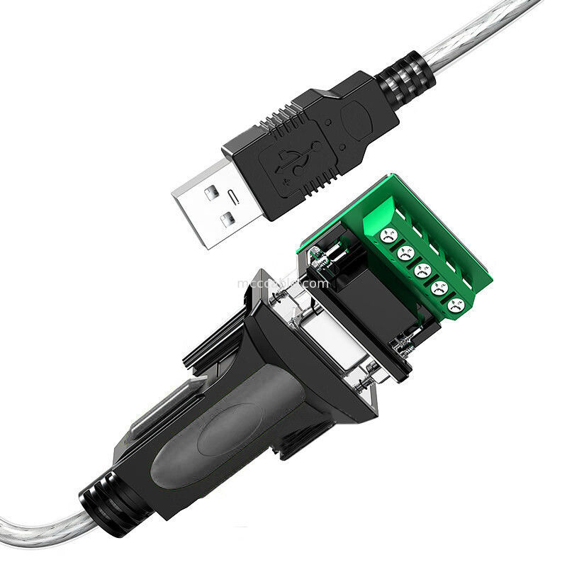 USB-A naar RS485 Serial Port DB9 Industrial Digital Signal Cable, ondersteunt verschillende interface aanpassingen