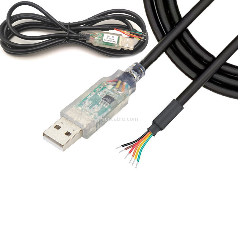 Oorspronkelijke chip USB naar RS485 Serial Port Data Cable USB-RS485-WE-5000-BT, ondersteunt aanpassing van verschillende interfaces