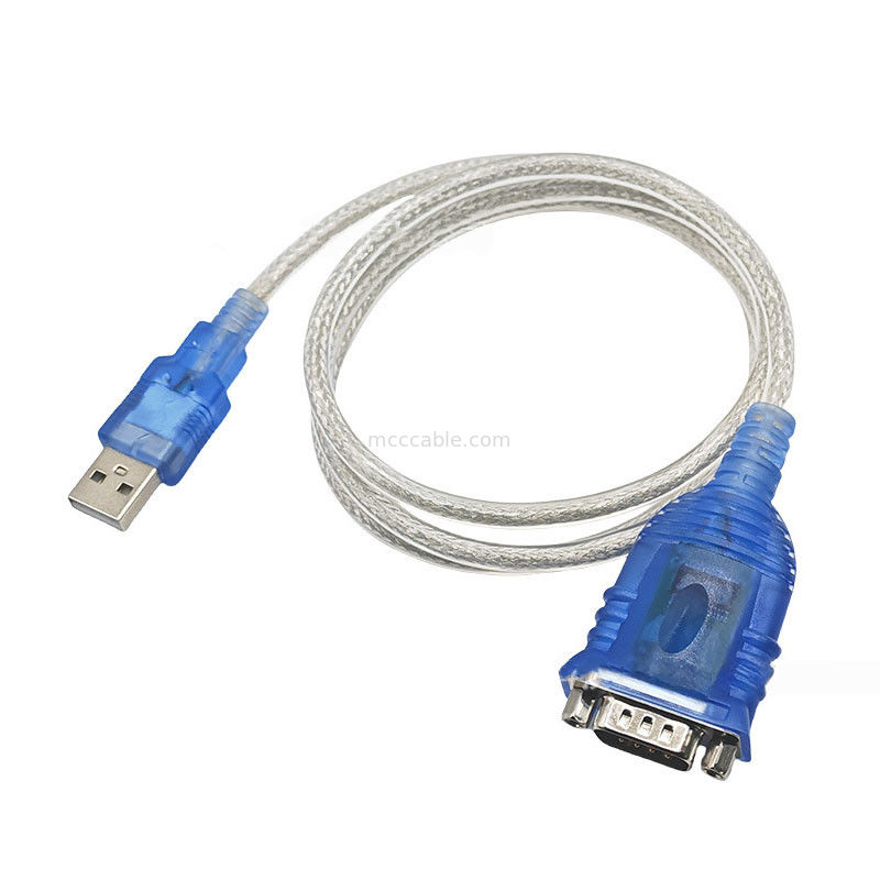 PL2303GT USB naar seriële kabel USB-A naar DB-9P connector interface, RS232-340 seriële protocol, ondersteunt aangepaste kabel lengte