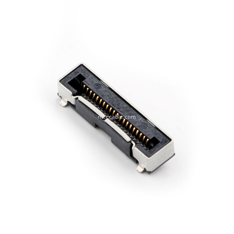 Honda LVC-D20SFYG PC-zijde 0,5 mm pitch SMT type connector voor enkelvoudige / platte superdunne coaxiale kabels