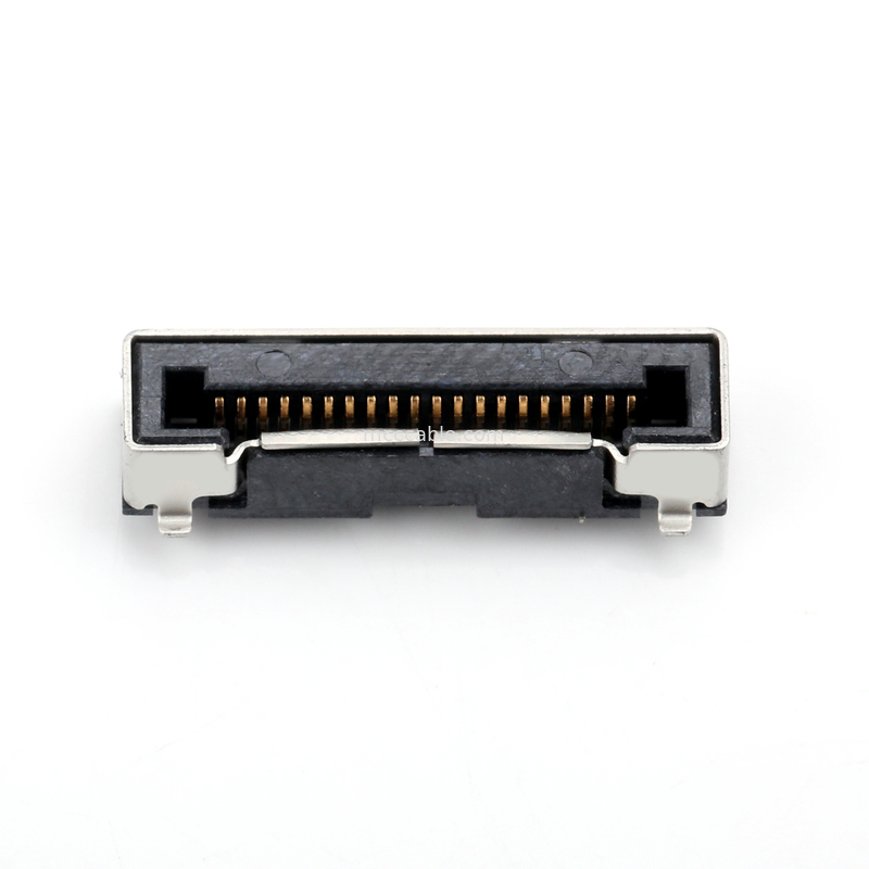 Honda LVC-D20SFYG PC-zijde 0,5 mm pitch SMT type connector voor enkelvoudige / platte superdunne coaxiale kabels