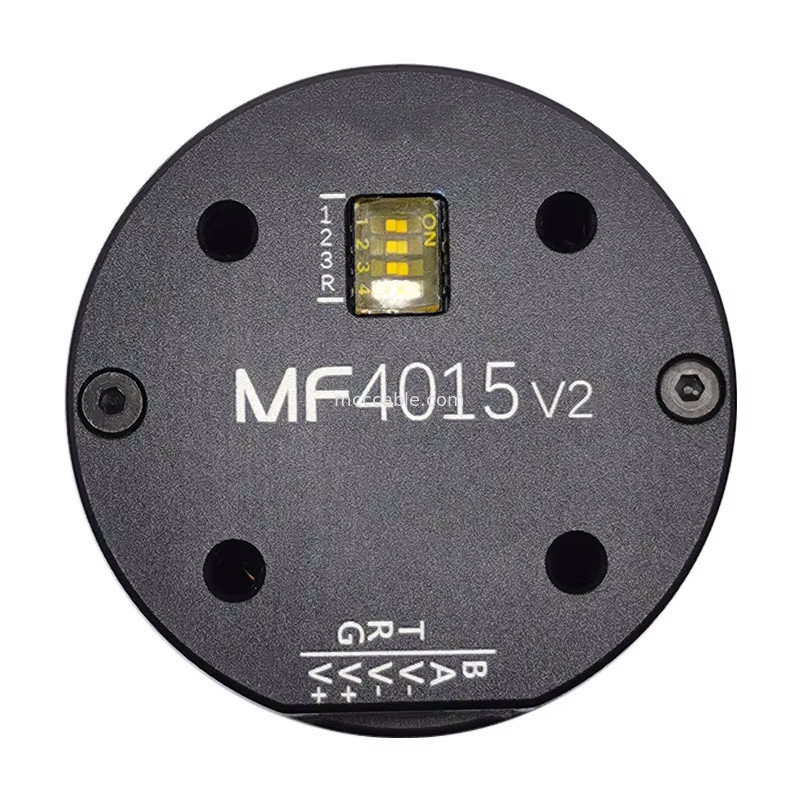 Servomotor van de MF-serie, industrieel aangepast MF4015v2 FOC-besturingsservomotor met bestuurder