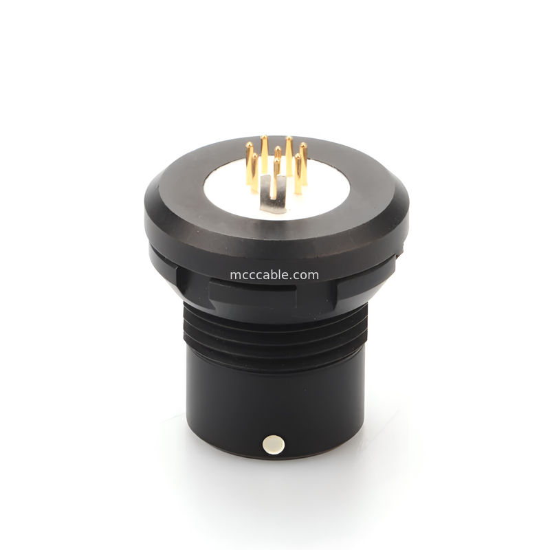 Industriële waterdichte cirkelvormige aansluiting X-serie 8P Vrouwelijke militaire aansluiting