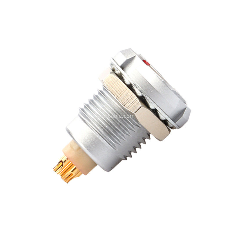 Industriële waterdichte connector B-serie Z2 5pin dubbelnoot las printplaat pin kern (recht en hoekig)