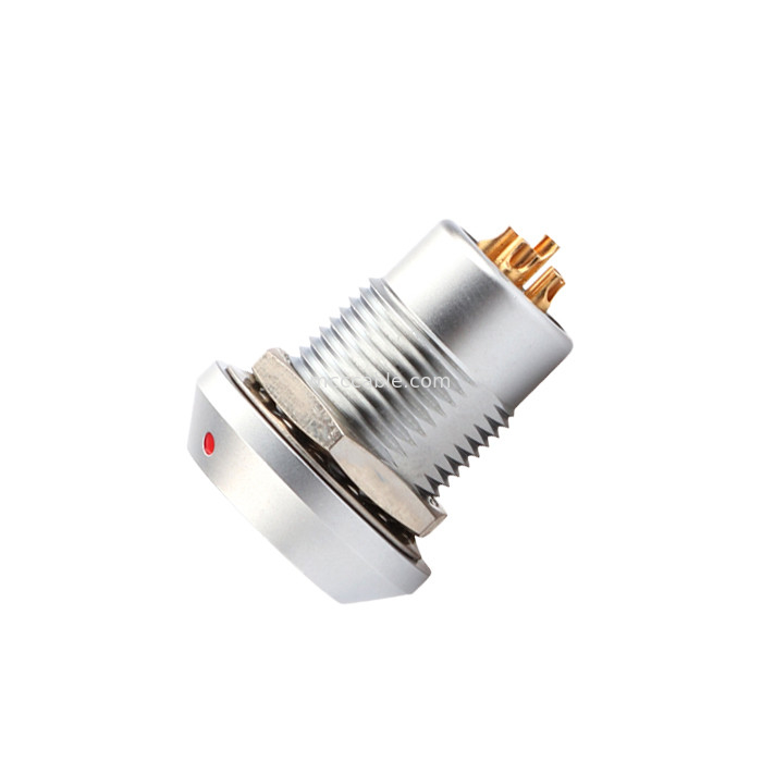 Push-pull zelfvergrendelende connector Circulaire connectoren B-serie Z8 6Pin Vrouwelijk