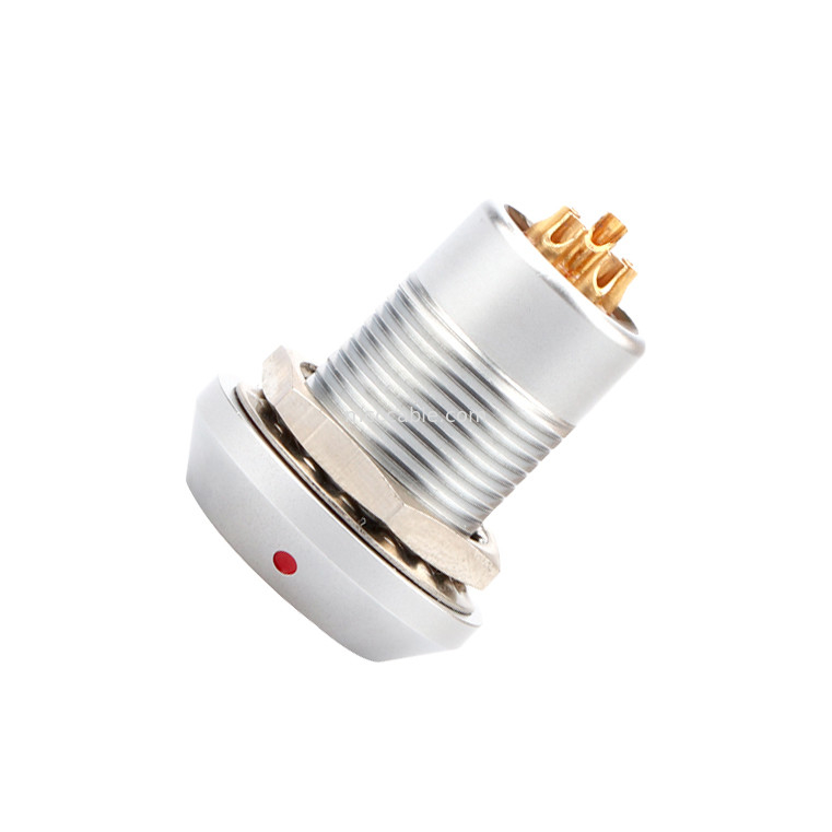 Push-pull zelfvergrendelende connector Circulaire connectoren B-serie Z8 6Pin Vrouwelijk