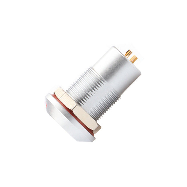 Circulaire waterdichte aansluiting B-serie Z7 4P Vrouwelijke vacuümverzegelde waterdichte stopcontact, vaste stopcontactnoot IP68