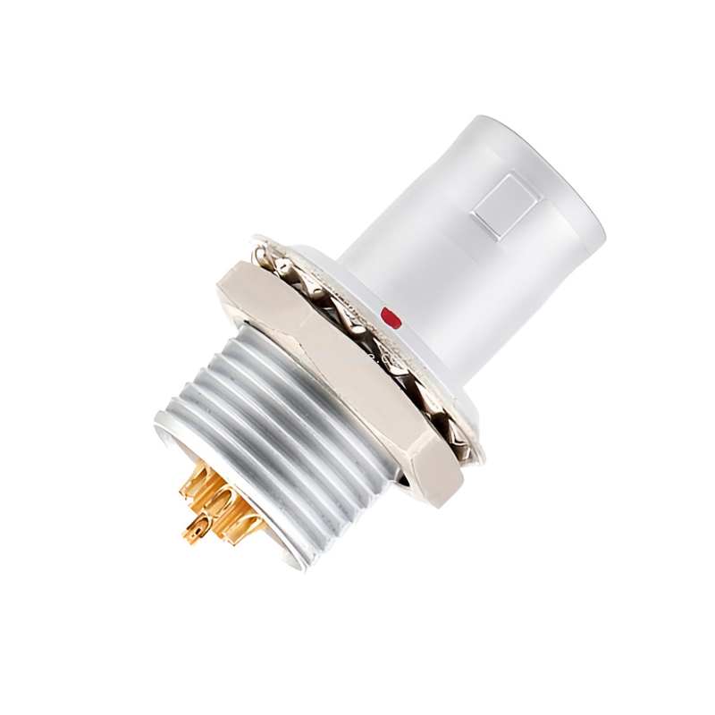 B-serie Push Pull Circular Connector Multi-core type 2~32 kern lasnaald kern (recht of hoekig)