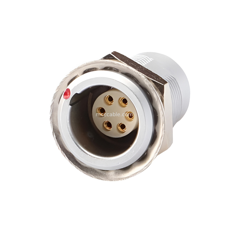 B-serie Push Pull Circular Connector Multi-core type 2~32 kern lasnaald kern (recht of hoekig)