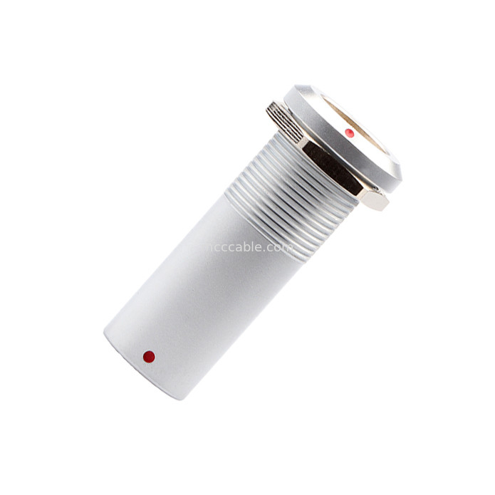 Military Industrial Medical Circular Connectors B Series Z19 16P Vaste dubbelgang, moer Vaste, vaste pinnen aan beide uiteinden