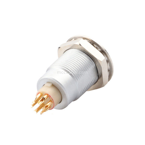 Push-pull zelfvergrendelende aansluiting Circulaire aansluiting Z1 serie 6pins Vrouwelijke waterdichte industriële aansluiting