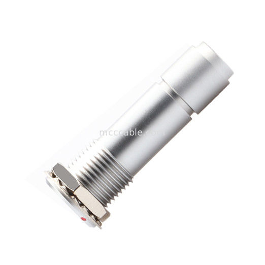 Industriële waterdichte cirkelvormige aansluiting B-serie Z10 6P Vrouwelijke Universal Double Nut Cable Clamp voor binnenshuis om de kabel te bevestigen