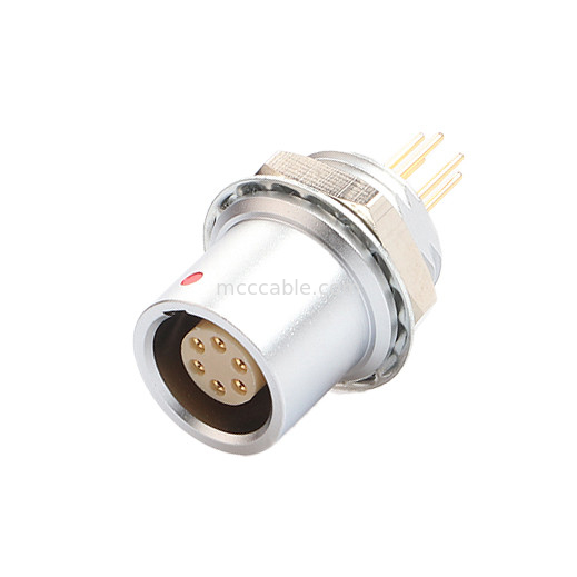 Push-pull zelfvergrendelende aansluiting Circulaire industriële besturing B-serie Z6 aansluiting 6-pin Vrouwelijke tot 6-pin signaalsensor