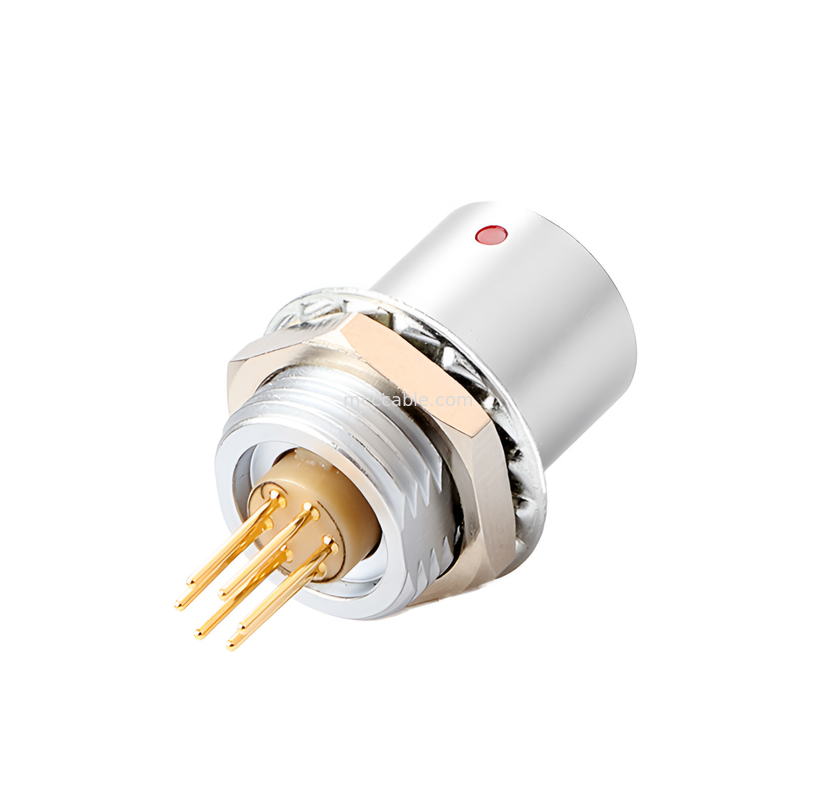 Push-pull zelfvergrendelende aansluiting Circulaire industriële besturing B-serie Z6 aansluiting 6-pin Vrouwelijke tot 6-pin signaalsensor