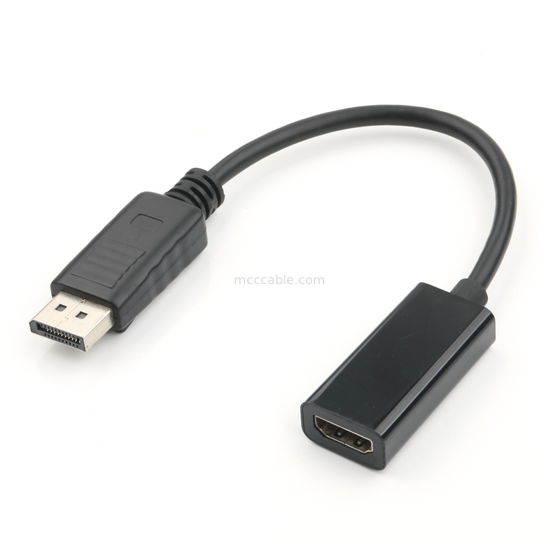 DP mannelijke naar HDMI vrouwelijke adapter HD industriële signaaloverdracht, ondersteuning 4K 8K