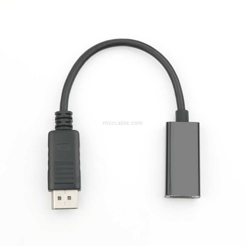 DP mannelijke naar HDMI vrouwelijke adapter HD industriële signaaloverdracht, ondersteuning 4K 8K