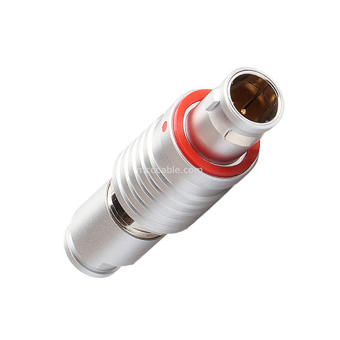 Push-pull zelfvergrendelende T6 verzegelde stekker IP54 industriële aansluiting, cirkelvormige waterdichte aansluiting M B-serie