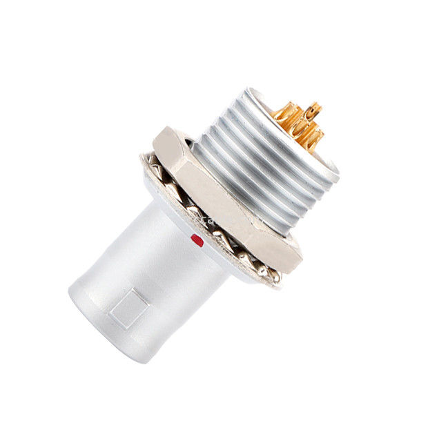 Zelfvergrendelend T2 8Pin cirkelvormig aansluitpaneel, vaste stekker zonder vergrendeling, industriële oplossing