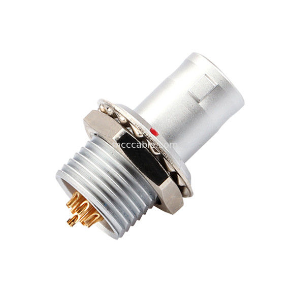 Zelfvergrendelend T2 8Pin cirkelvormig aansluitpaneel, vaste stekker zonder vergrendeling, industriële oplossing