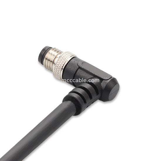 Industriële aansluiting M8 Injectie gevormd cirkelvormig waterdicht aansluiting Man Vrouw 6 pin