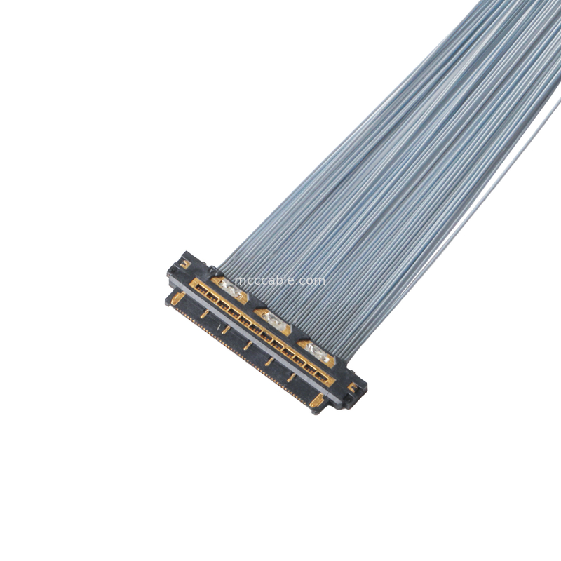 Speciale aansluiting KEL XSL20-48 Camera Ultra-fijn coaxiale aansluiting 0,25 mm pitch micro coaxiale kabel