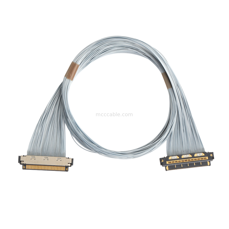 Speciale aansluiting KEL XSL20-48 Camera Ultra-fijn coaxiale aansluiting 0,25 mm pitch micro coaxiale kabel